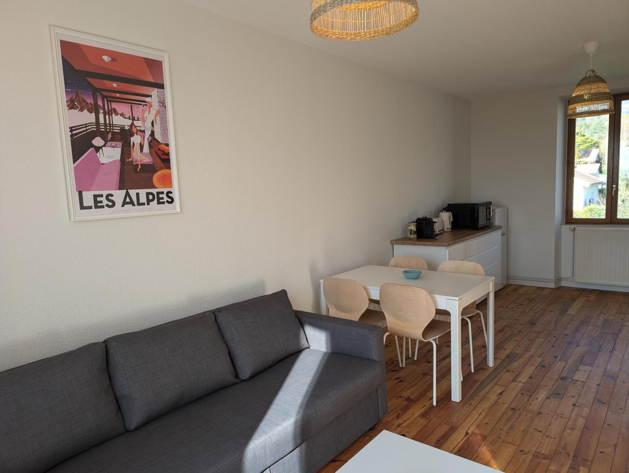 Appart 65M2 Avec 2 Chambres Dans Ferme Renovee - Parking Gratuit - Grande Vue Montagnes Montbonnot-Saint-Martin Exterior photo